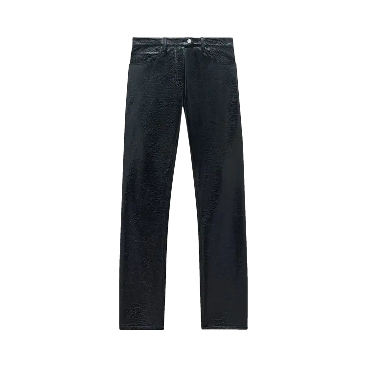 Брюки Courrèges Reedition 5 Pocket Vinyl 'Black', черный
Брюки Courrèges Reedition 5 Pocket Vinyl 'Black', черный