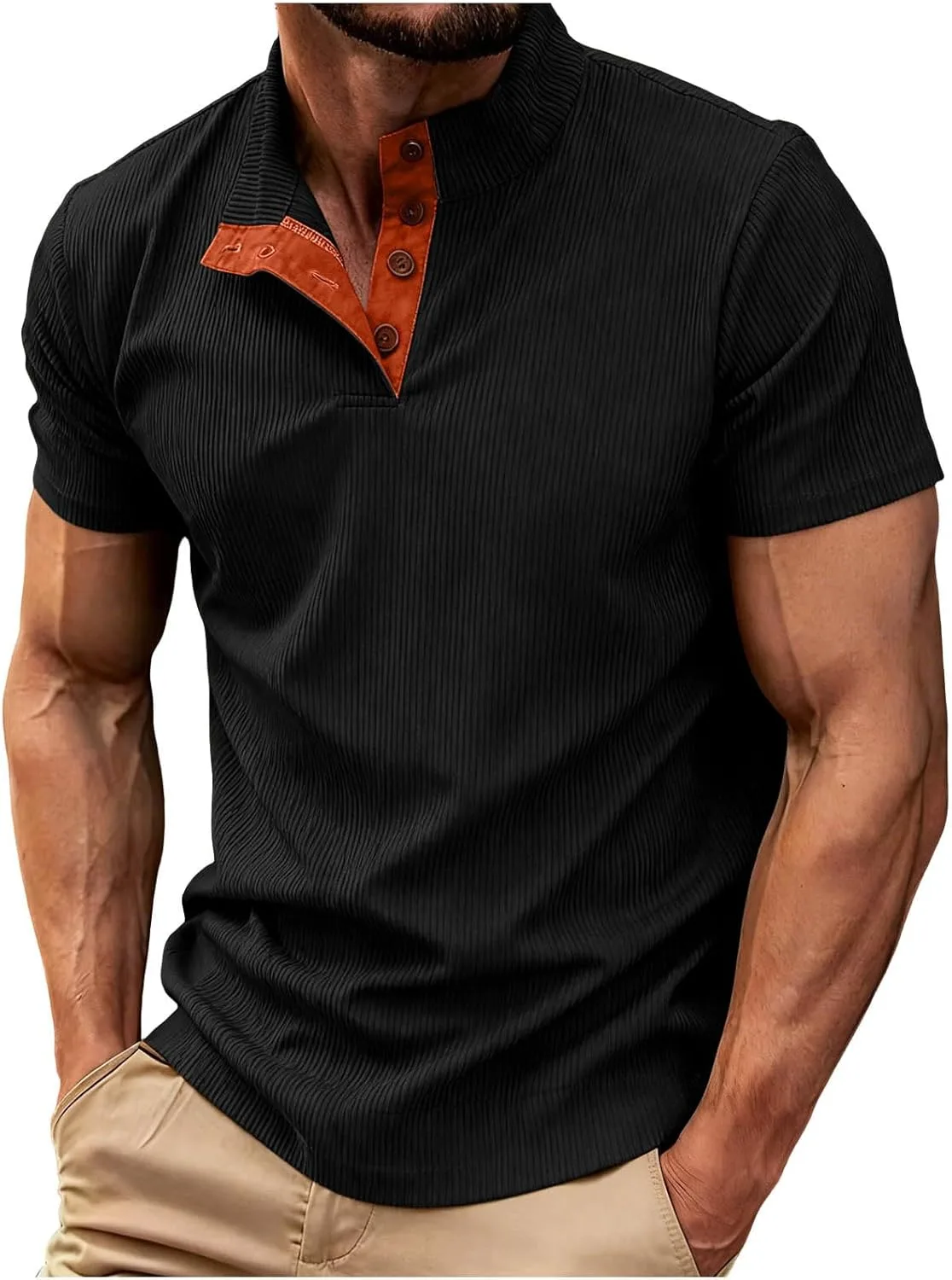 Мужская футболка Corduroy Compression с коротким рукавом для тренировок Lmdudan
Мужская футболка Corduroy Compression с коротким рукавом для тренировок Lmdudan