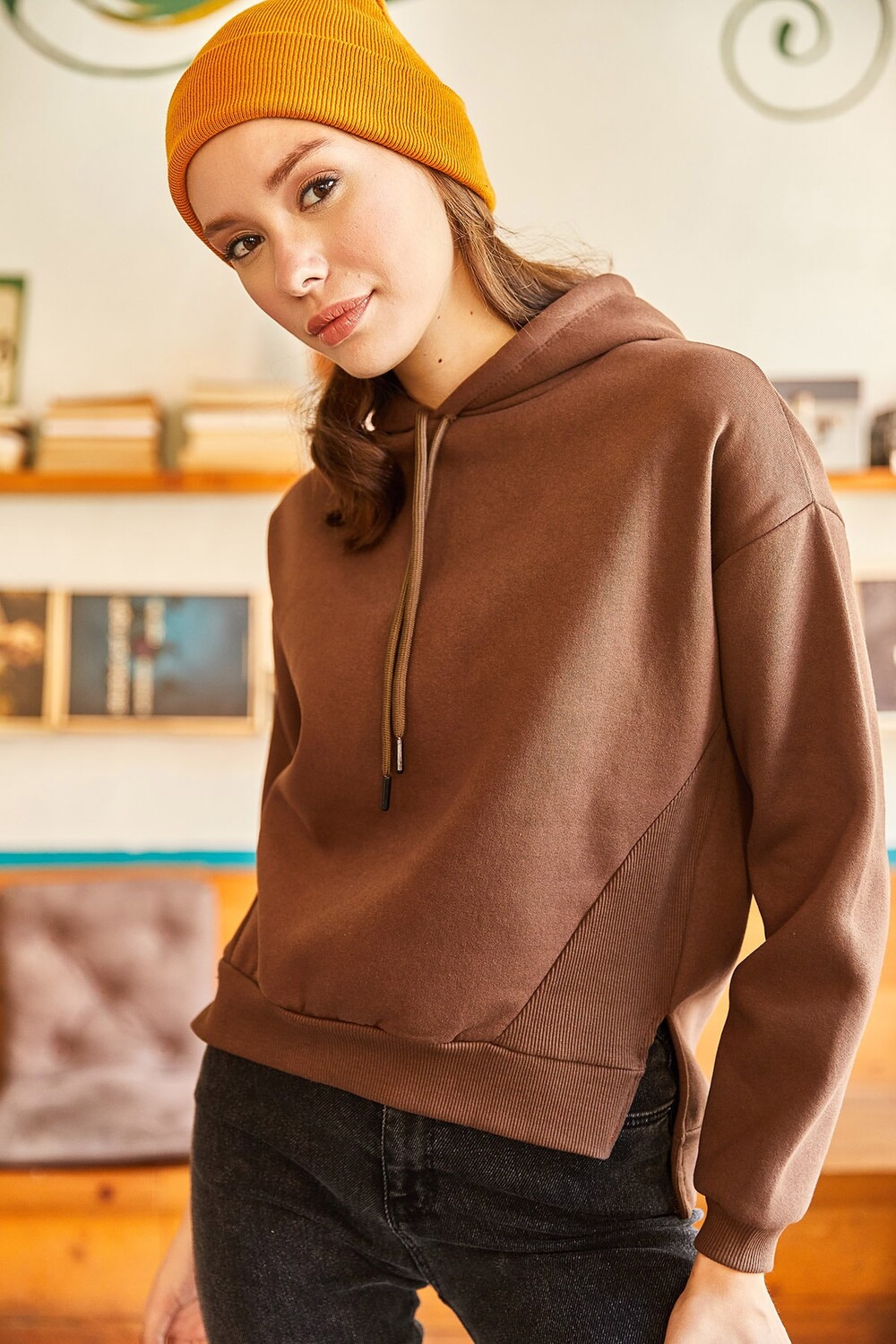 Толстовка - Коричневый - Классический крой Olalook, коричневый
Толстовка - Коричневый - Классический крой Olalook, коричневый