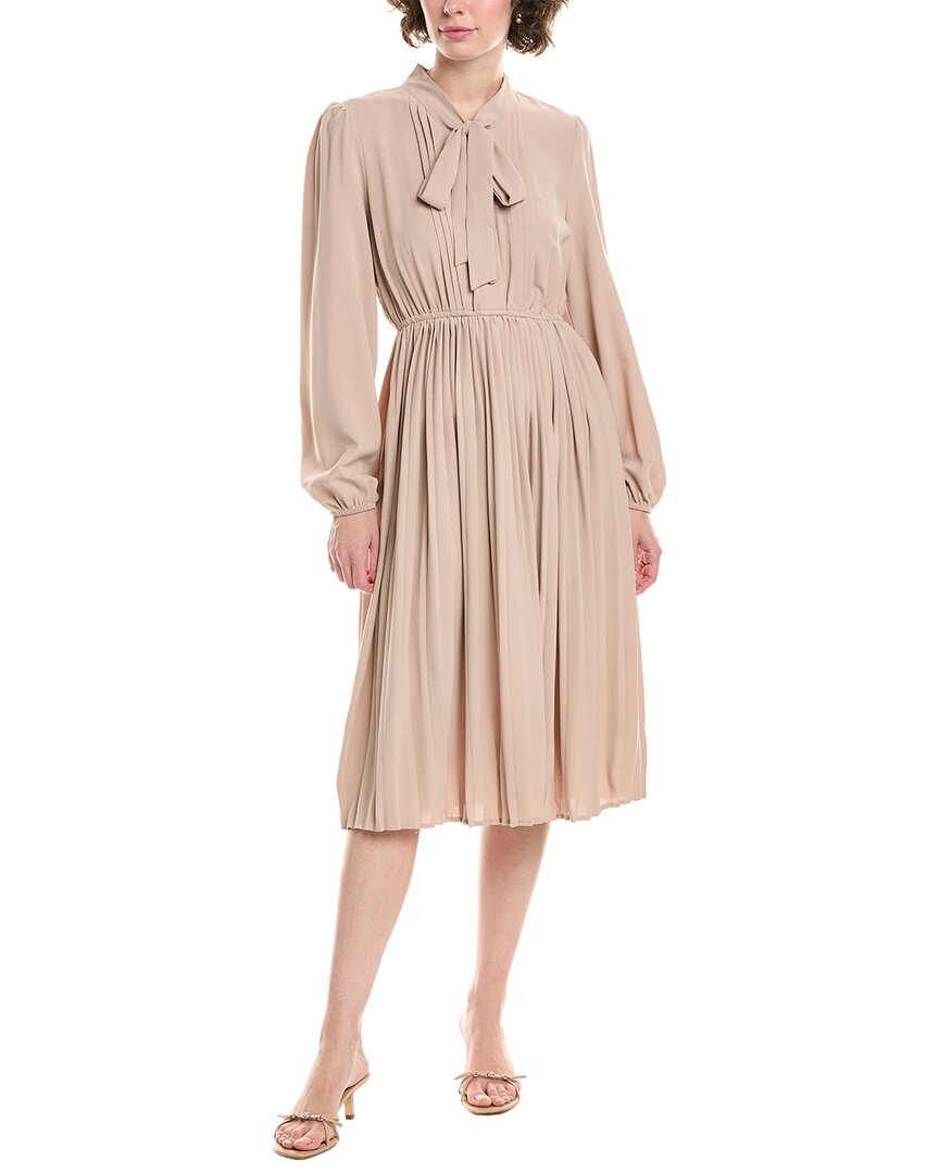 Плиссированное миди-платье Maison Maar, бежевый
Плиссированное миди-платье Maison Maar, бежевый