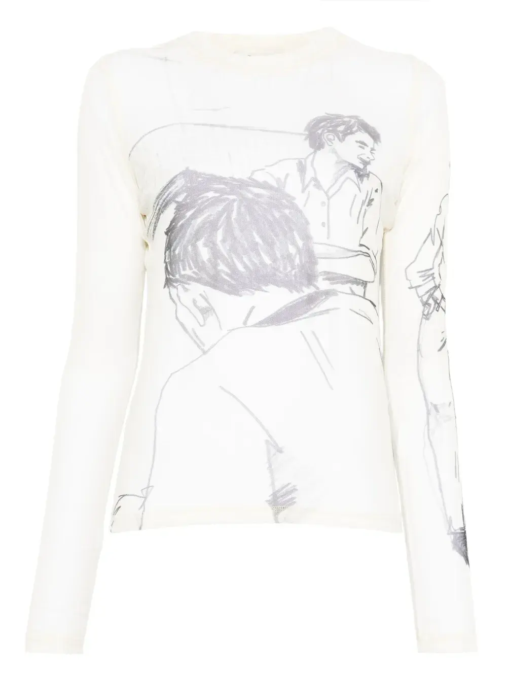 Футболка с длинными рукавами JW ANDERSON, нейтральный
Футболка с длинными рукавами JW ANDERSON, нейтральный