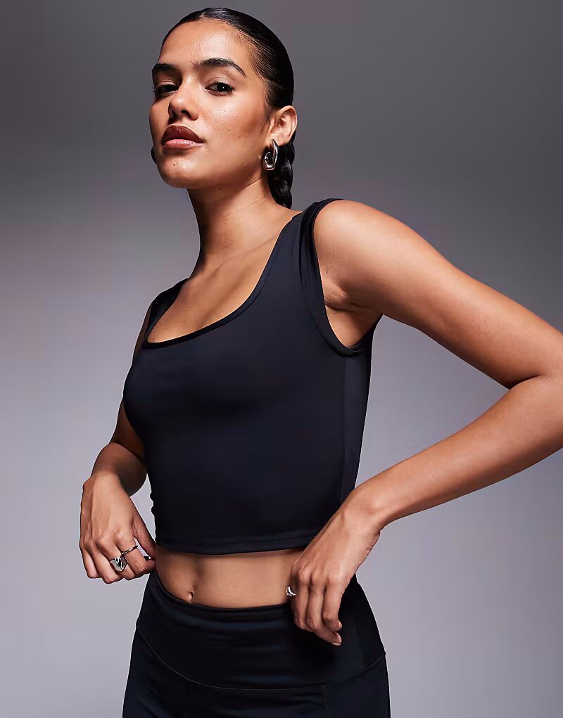 4505 Active, топ с квадратным вырезом и рукавами-крылышками, черный
4505 Active, топ с квадратным вырезом и рукавами-крылышками, черный