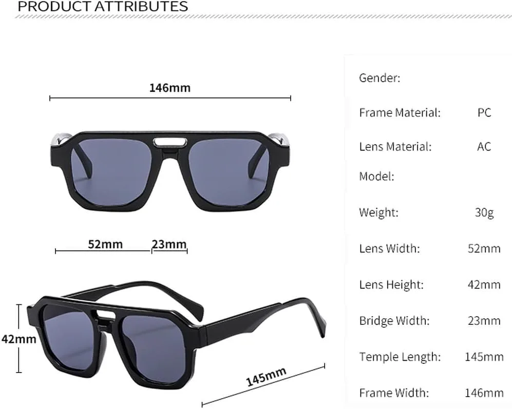 Мужские солнцезащитные очки в стиле ретро, минималистичные, для активного отдыха, с защитой от УФ-излучения, женские с двойным острием HVTVTLA, Grey Smoke
Мужские солнцезащитные очки в стиле ретро, минималистичные, для активного отдыха, с защитой от УФ-излучения, женские с двойным острием HVTVTLA, Grey Smoke