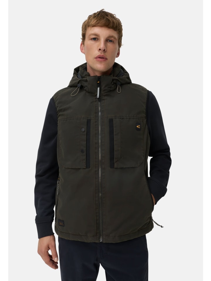 Camel Active Жилет для активного отдыха со съемным капюшоном, темно-коричневый
Camel Active Жилет для активного отдыха со съемным капюшоном, темно-коричневый