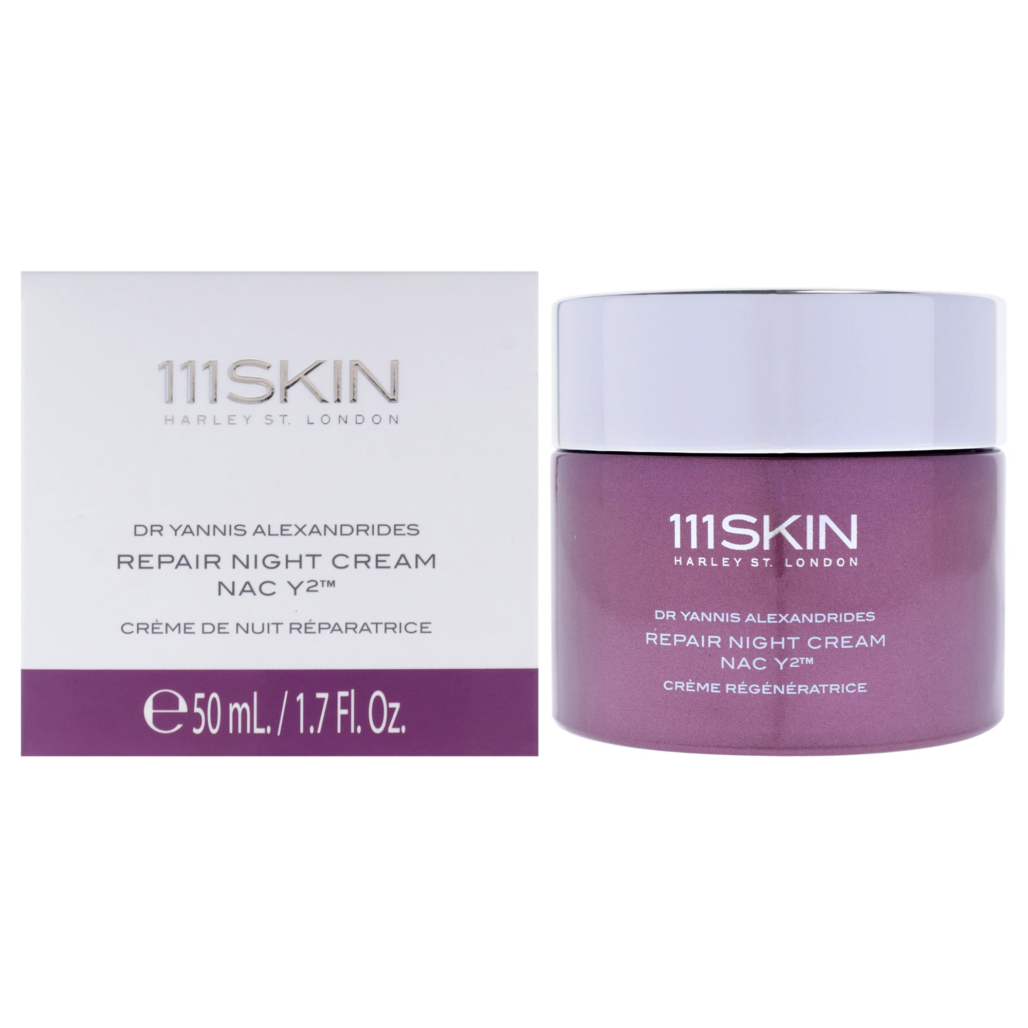 Восстанавливающий ночной крем NAC Y2 от 111Skin для унисекс - 1,7 унции 111Skin, 1.7 Oz
Восстанавливающий ночной крем NAC Y2 от 111Skin для унисекс - 1,7 унции 111Skin, 1.7 Oz