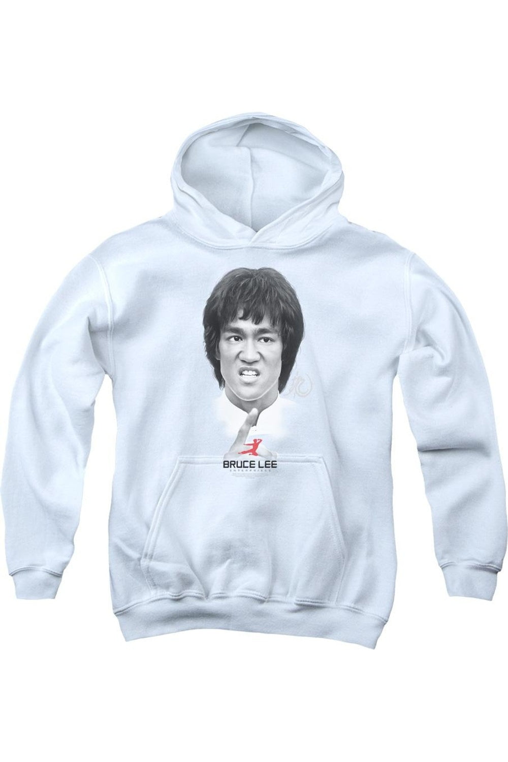 Брюс Ли худи с капюшоном для молодежи Gildan, белый
Брюс Ли худи с капюшоном для молодежи Gildan, белый