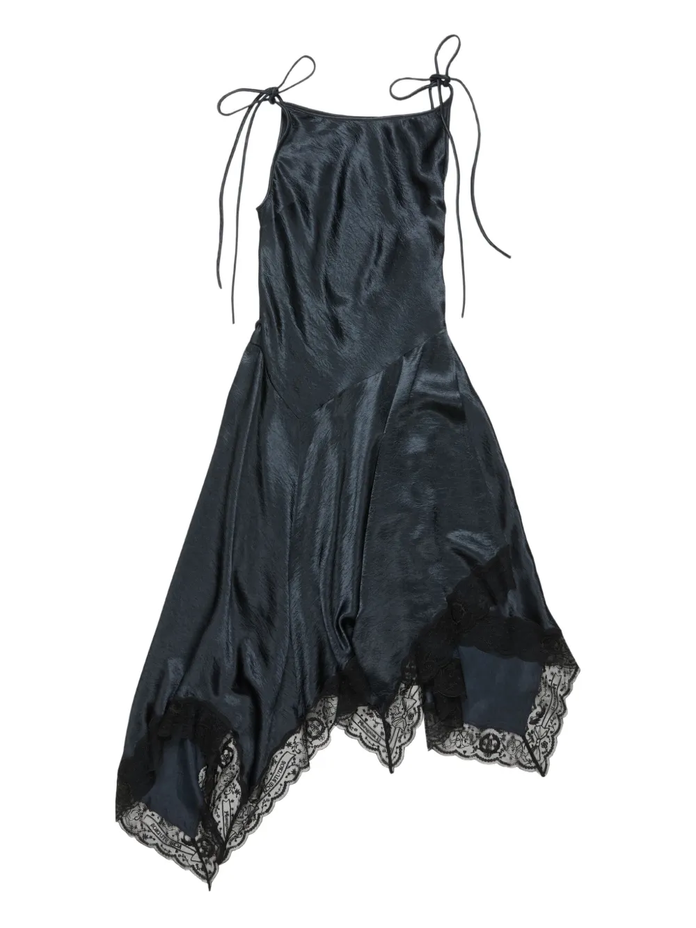 Платье асимметричного кроя с кружевной отделкой Acne Studios, синий
Платье асимметричного кроя с кружевной отделкой Acne Studios, синий