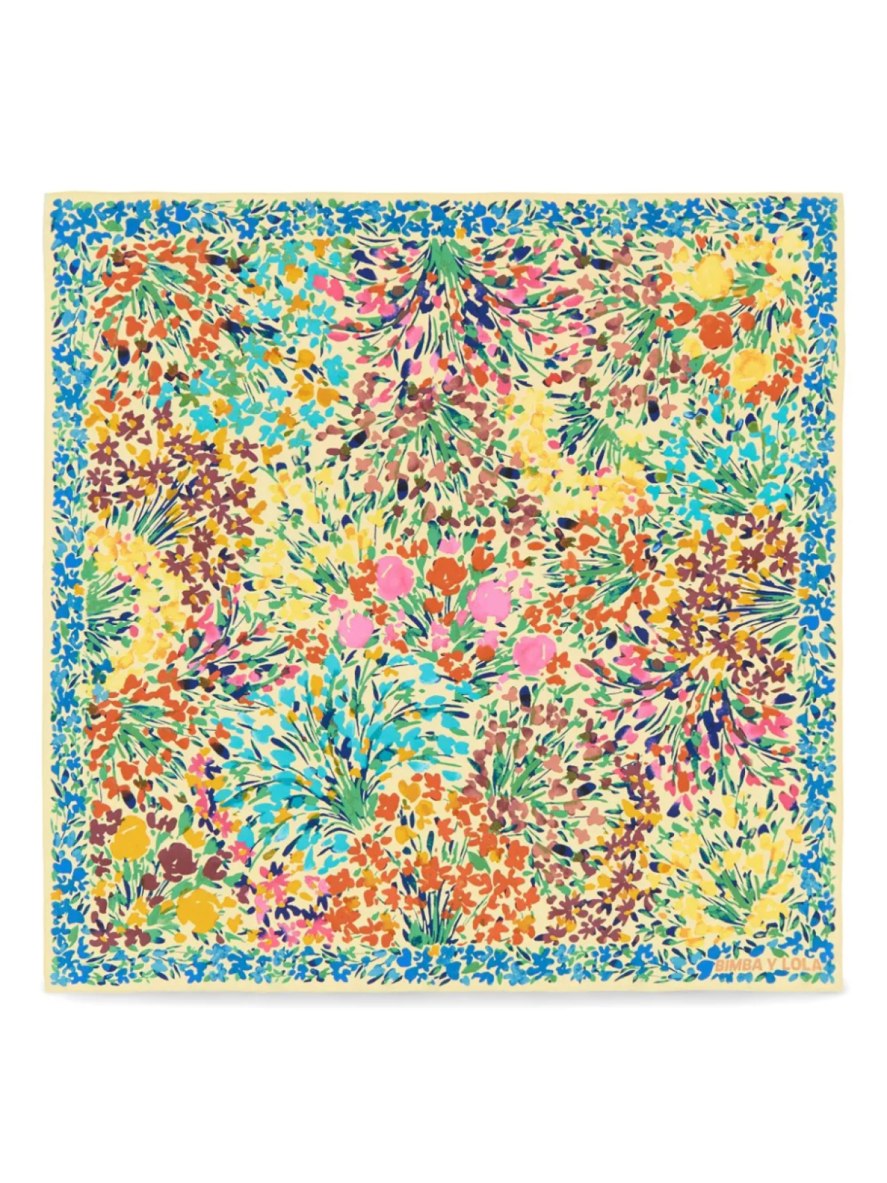 Шарф с цветочным принтом Bimba y Lola, желтый
Шарф с цветочным принтом Bimba y Lola, желтый