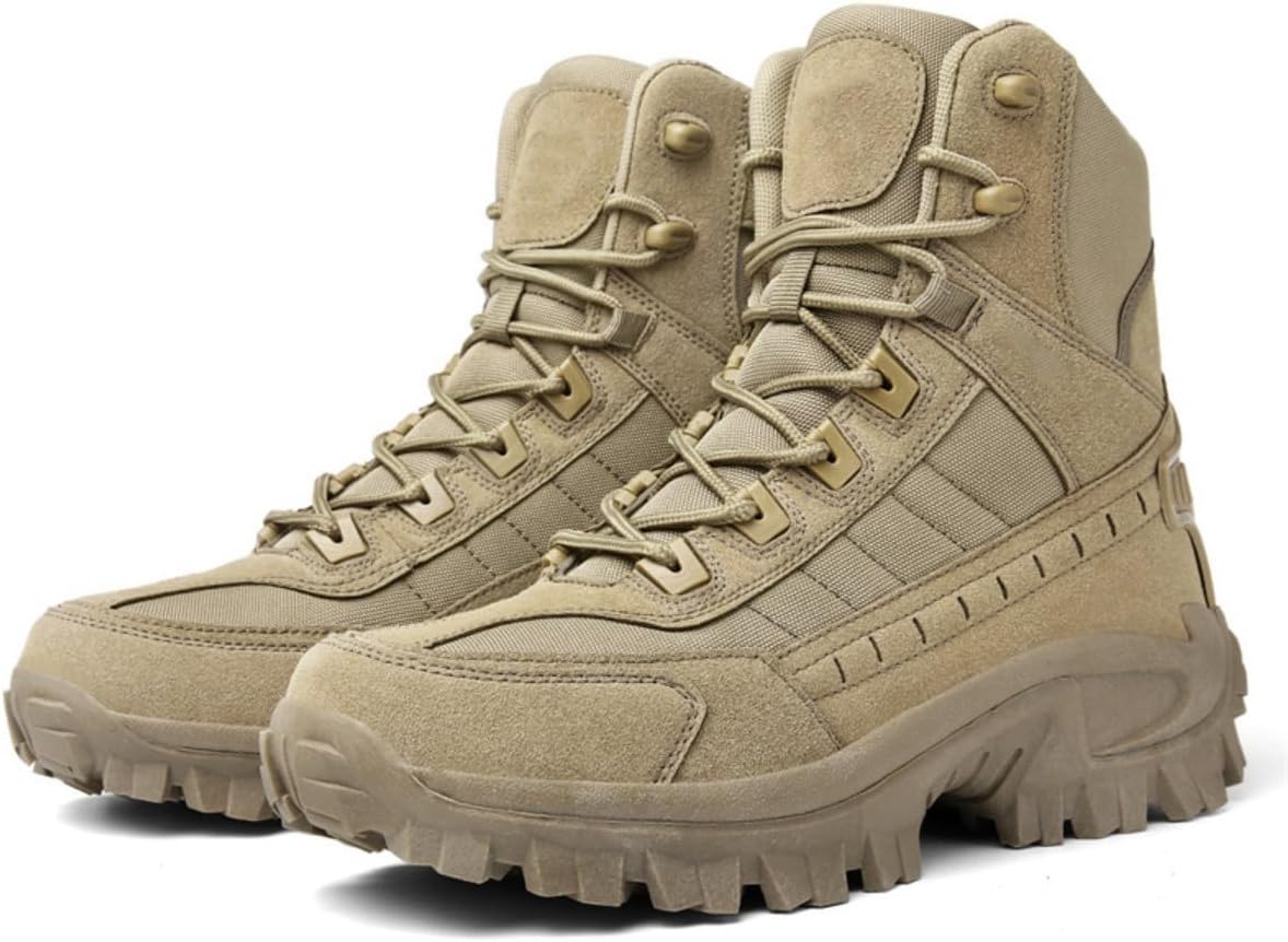 Мужские боевые ботинки Bitiger с боковой молнией, на липучке, для повседневной носки, походов и тактических операций, песочный
Мужские боевые ботинки Bitiger с боковой молнией, на липучке, для повседневной носки, походов и тактических операций, песочный