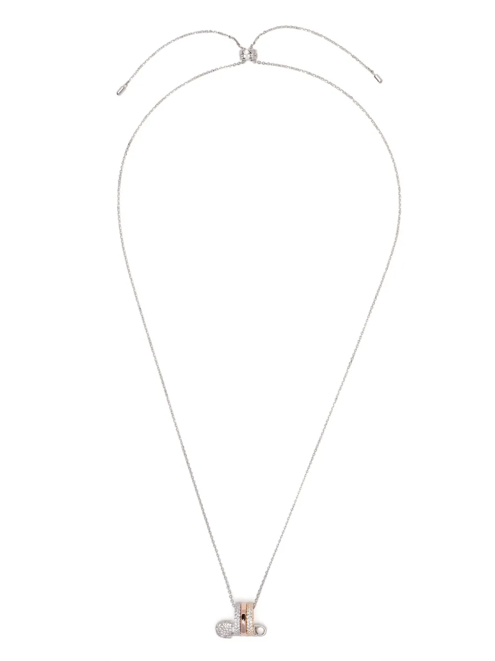 Колье с подвеской Safety Pin APM Monaco, серебряный
Колье с подвеской Safety Pin APM Monaco, серебряный