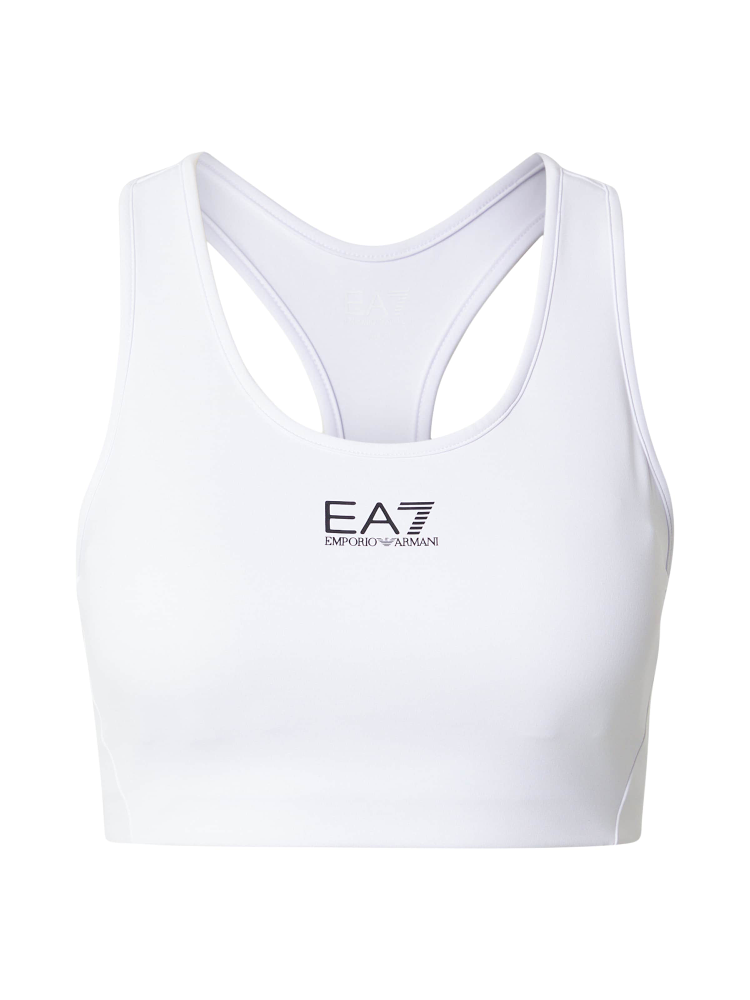 EA7 Emporio Armani Спортивный бюстгальтер-бралетт в белом
EA7 Emporio Armani Спортивный бюстгальтер-бралетт в белом