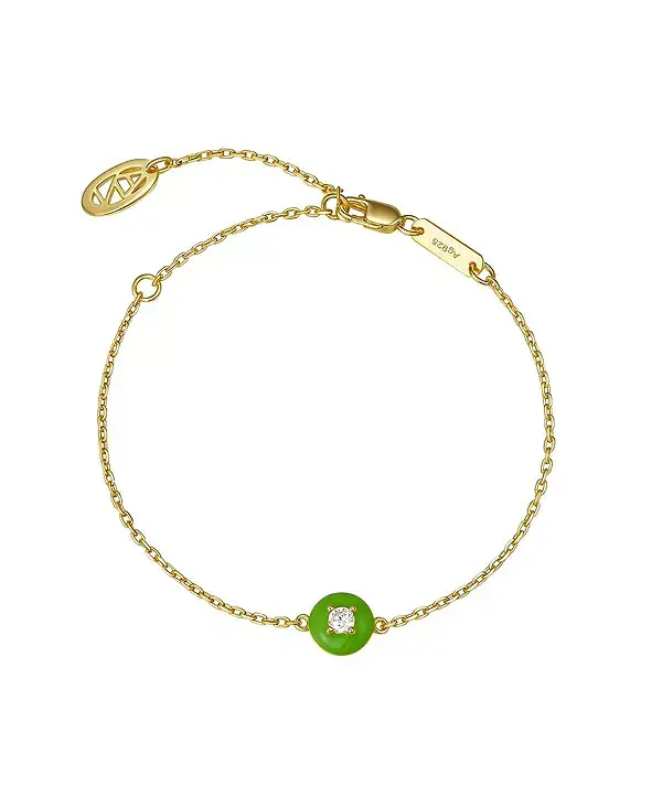 Маленький браслет-кекс зеленого цвета Anna Zuckerman, green
Маленький браслет-кекс зеленого цвета Anna Zuckerman, green