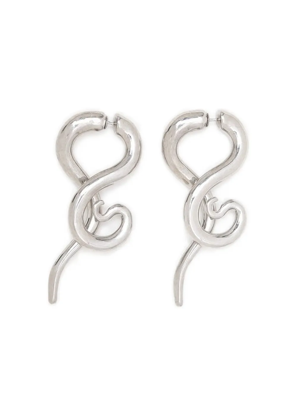 Серьги-капли в форме змеи Panconesi, серебряный
Серьги-капли в форме змеи Panconesi, серебряный