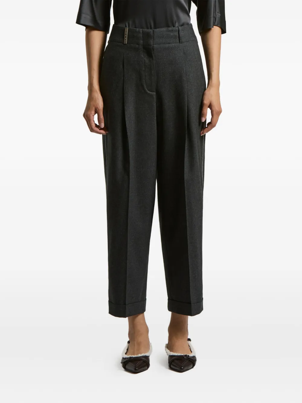 Брюки с цепочкой Peserico, черный
Брюки с цепочкой Peserico, черный