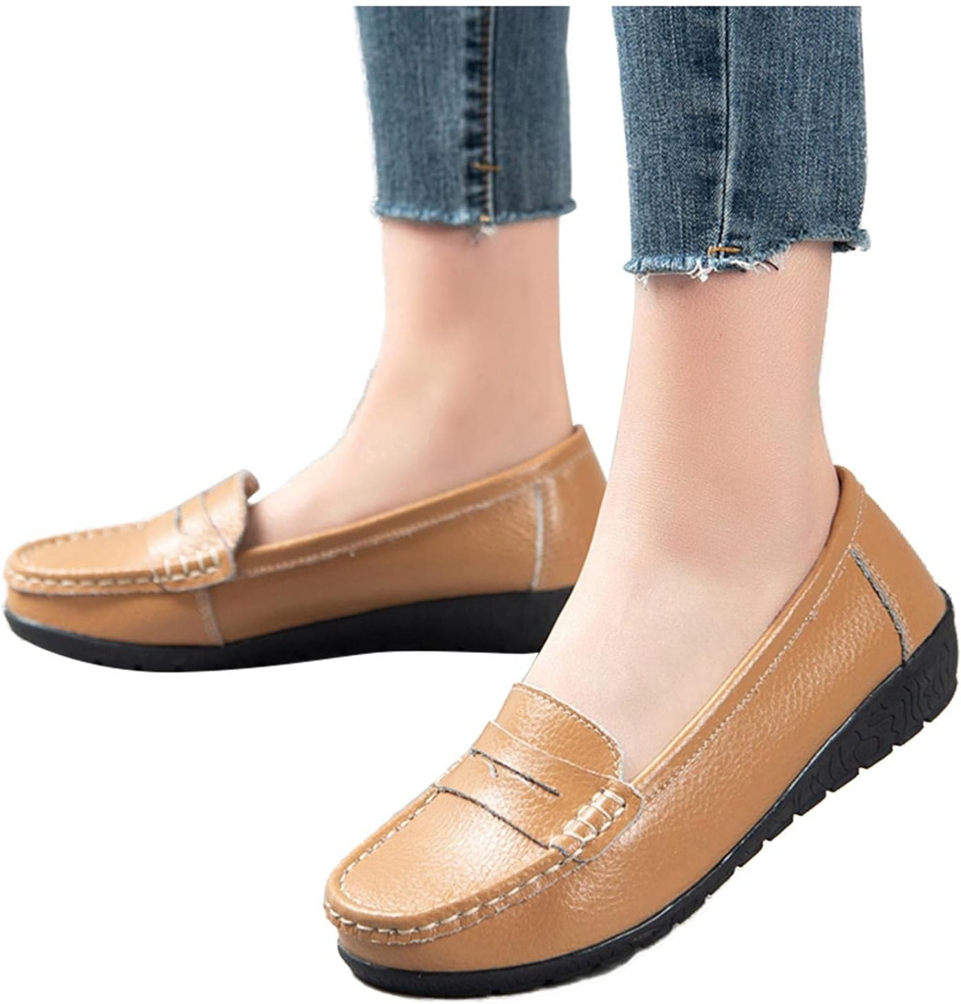 Женские красные кожаные лоферы Hbeylia на плоской подошве, модная повседневная обувь для ходьбы
Женские красные кожаные лоферы Hbeylia на плоской подошве, модная повседневная обувь для ходьбы