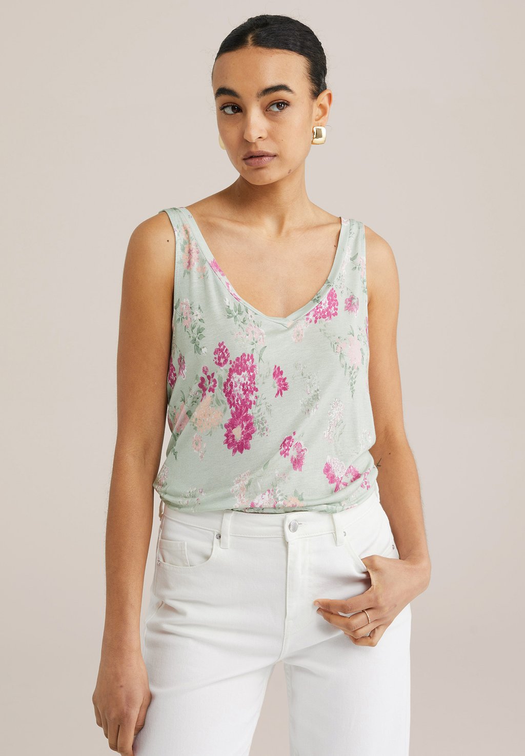 Топ WE Fashion, мятный
Топ WE Fashion, мятный