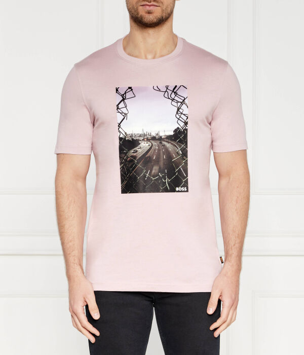 Футболка в городском стиле Regular fit Boss Orange, коричневый
Футболка в городском стиле Regular fit Boss Orange, коричневый