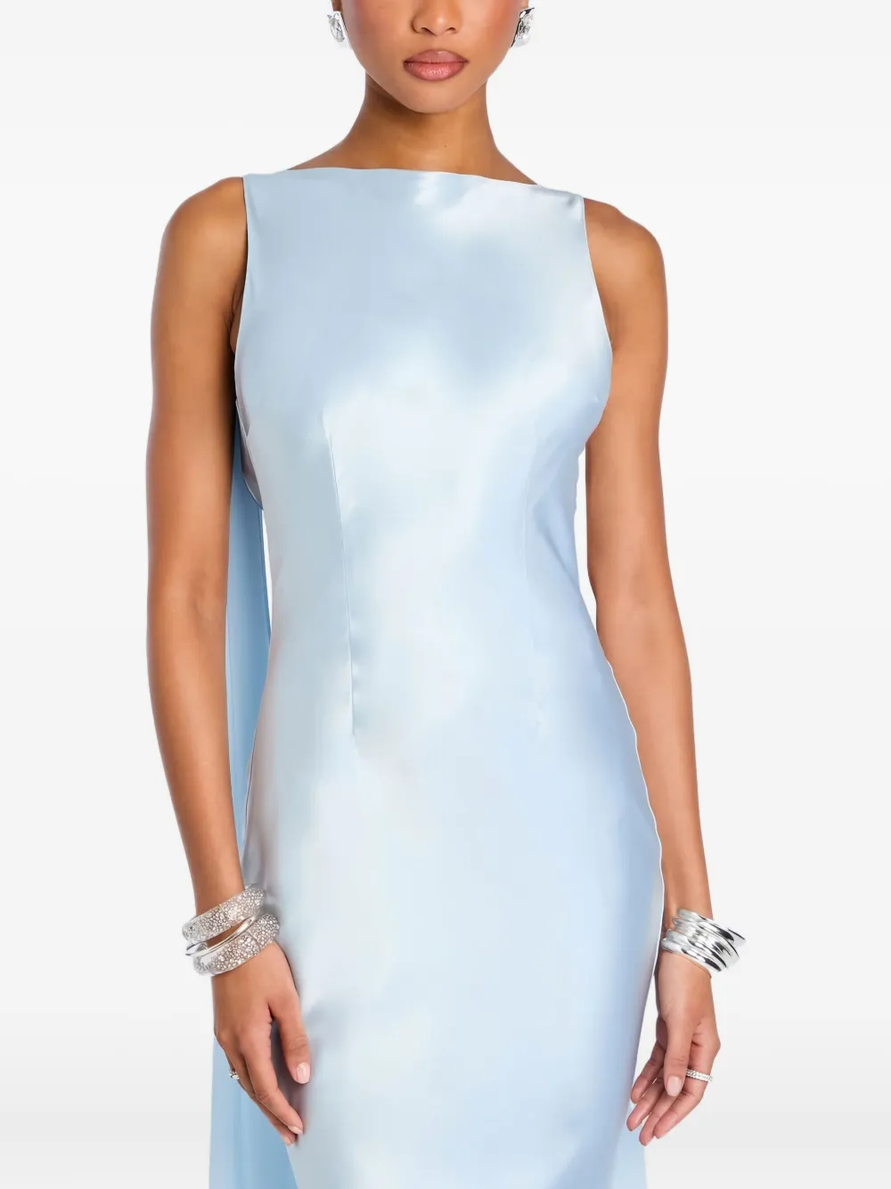 Платье-русалка Julia с накидкой Retrofete, синий
Платье-русалка Julia с накидкой Retrofete, синий