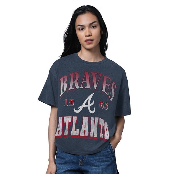 Женская футболка oversize Atlanta Braves Hall of Fame в цвете heather navy Starter
Женская футболка oversize Atlanta Braves Hall of Fame в цвете heather navy Starter