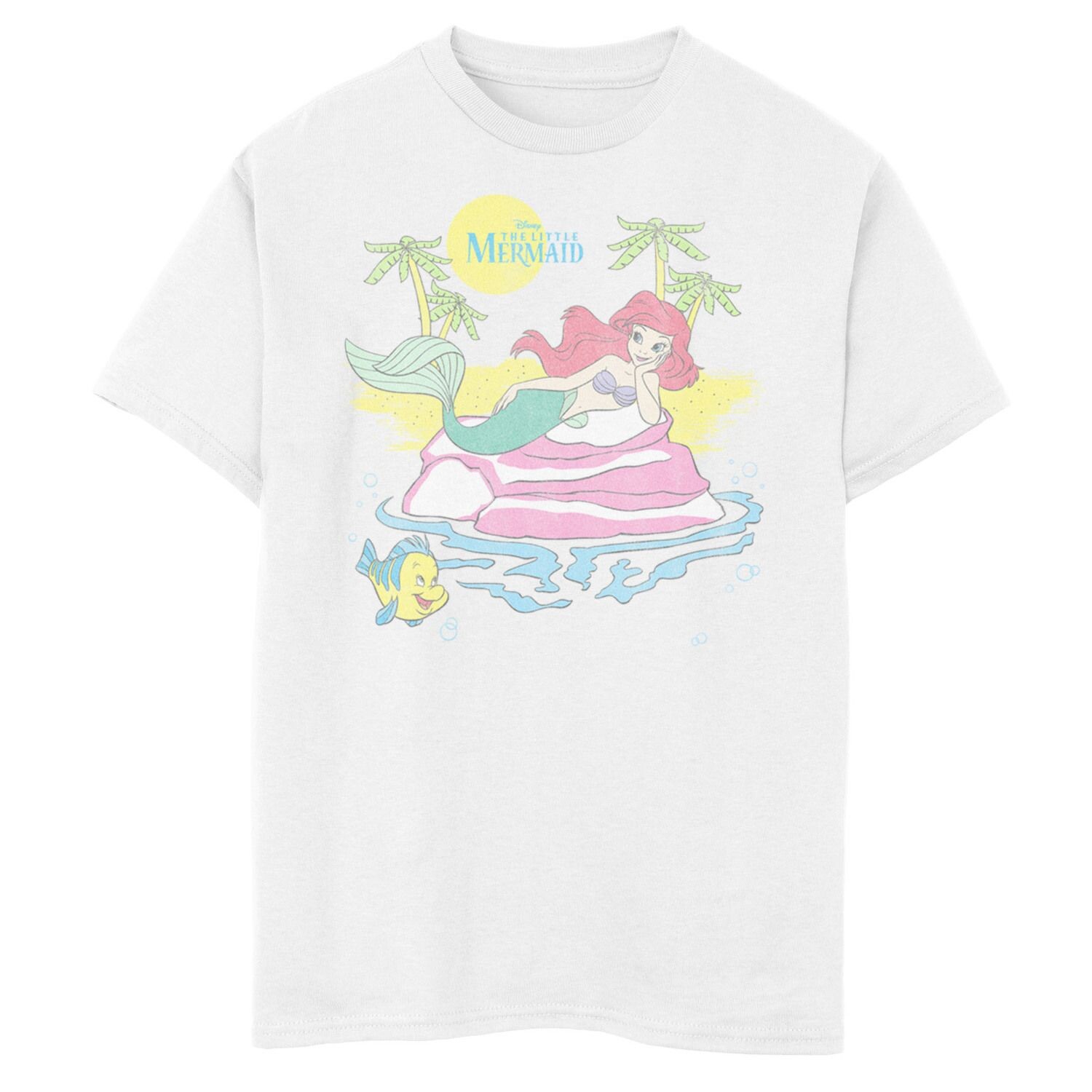 Футболка с рисунком «Русалочка Ариэль Бич» для мальчиков 8–20 лет Disney
Футболка с рисунком «Русалочка Ариэль Бич» для мальчиков 8–20 лет Disney