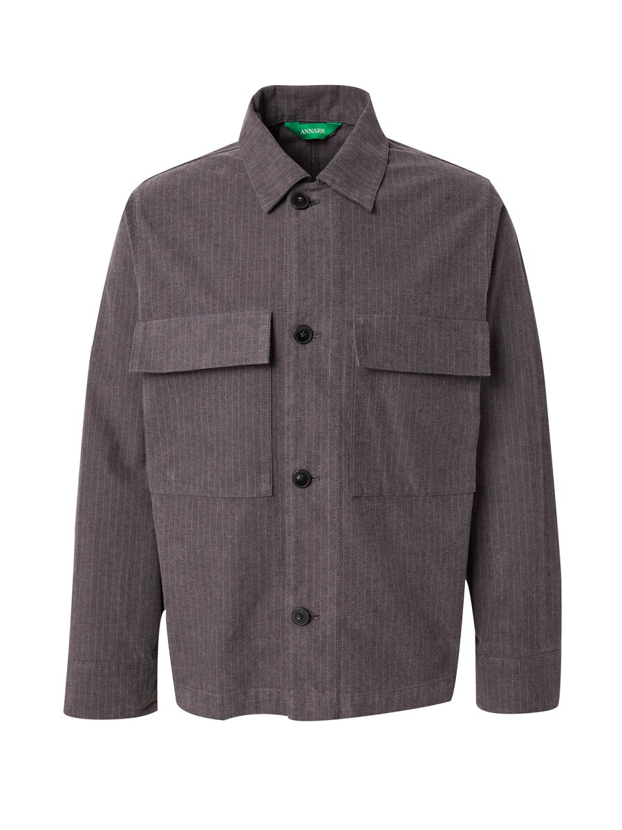 Рубашка на пуговицах классического кроя ANNARR ANRHARKI, темно-серый 
Рубашка на пуговицах классического кроя ANNARR ANRHARKI, темно-серый