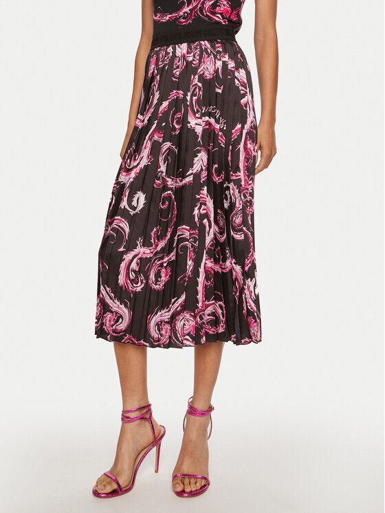 Плиссированная юбка стандартного кроя Versace Jeans Couture, черный
Плиссированная юбка стандартного кроя Versace Jeans Couture, черный