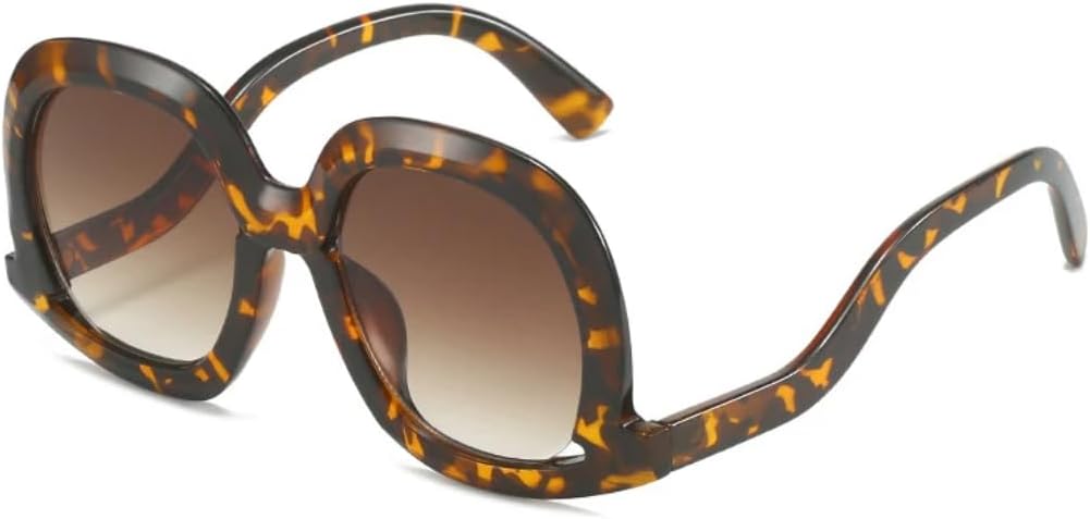 Солнцезащитные очки для мужчин и женщин - защита UV400 - овальная форма, разноцветный леопардовый градиент, для занятий спортом на открытом воздухе и вождения DSVIGF, Leopard Tea Gradient
Солнцезащитные очки для мужчин и женщин - защита UV400 - овальная форма, разноцветный леопардовый градиент, для занятий спортом на открытом воздухе и вождения DSVIGF, Leopard Tea Gradient