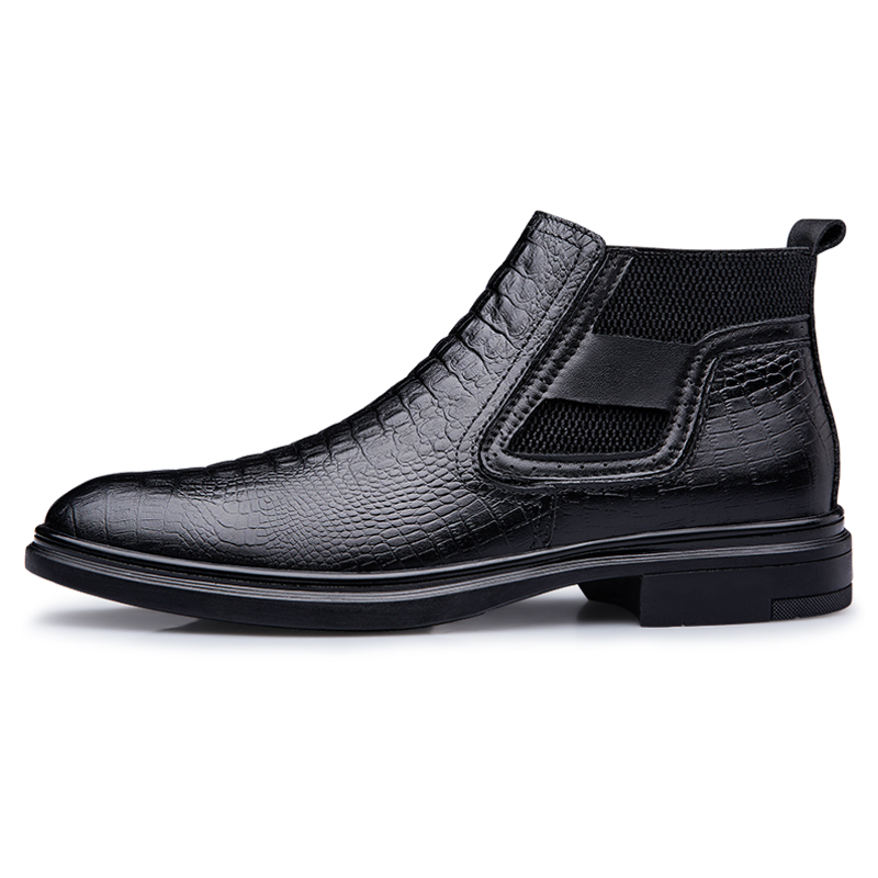 XIMO BULL Черные мужские ботинки с черным принтом на подкладке из флиса высотой 3 см, цвет Black Print Fleece-Lined
XIMO BULL Черные мужские ботинки с черным принтом на подкладке из флиса высотой 3 см, цвет Black Print Fleece-Lined