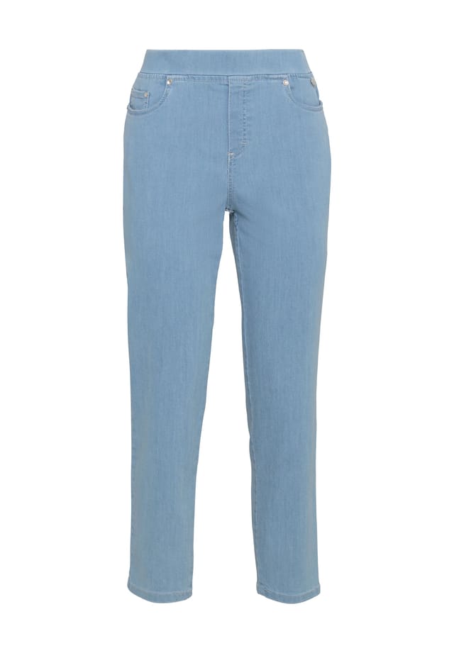 Джинсы с пятью карманами и эластичным поясом Anna Montana, белый
Джинсы с пятью карманами и эластичным поясом Anna Montana, белый