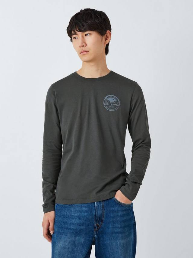 Футболка Forever Cotton Regular Fit с длинным рукавом и логотипом Fjällräven, Dark Navy
Футболка Forever Cotton Regular Fit с длинным рукавом и логотипом Fjällräven, Dark Navy