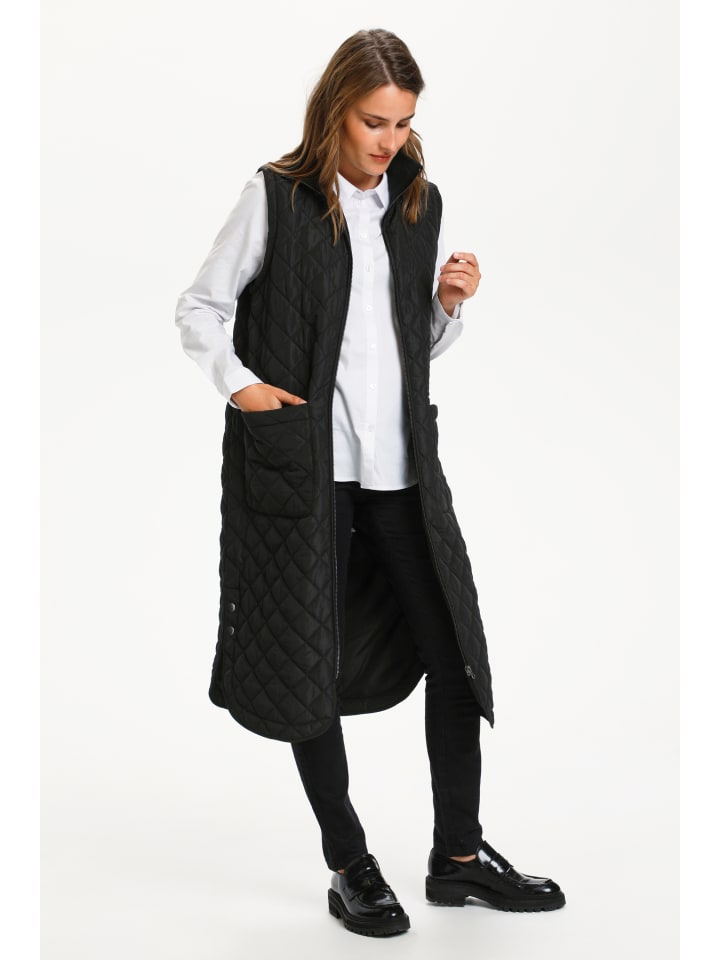 Зимняя куртка Kaffe, глубокий черный 
Зимняя куртка Kaffe, глубокий черный