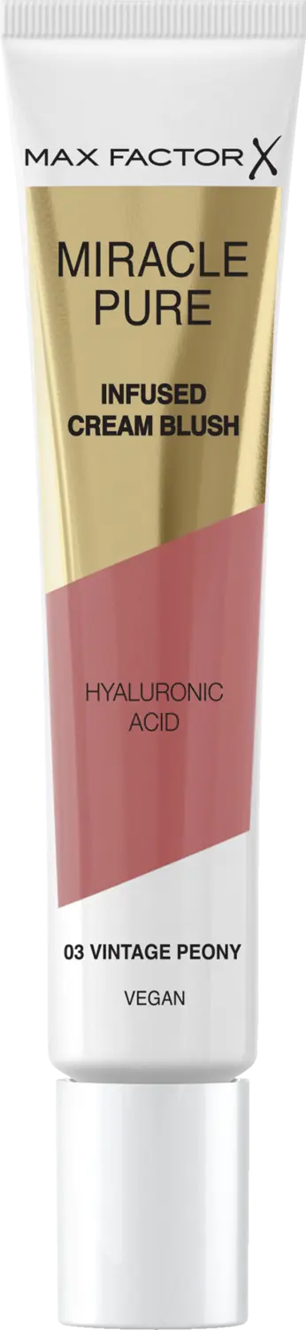 Румяна Max Factor Miracle Pure Cream Blush Farbe 003 Vintage Peony
Румяна Max Factor Miracle Pure Cream Blush Farbe 003 Vintage Peony