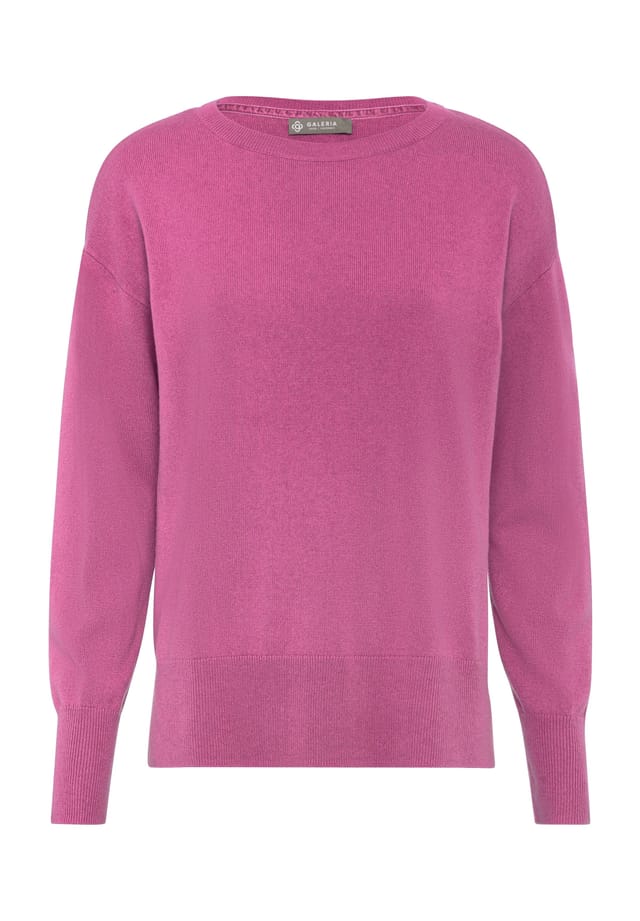 Шелково-Кашемировый свитер с ребристой отделкой Galeria, цвет bubblegum
Шелково-Кашемировый свитер с ребристой отделкой Galeria, цвет bubblegum