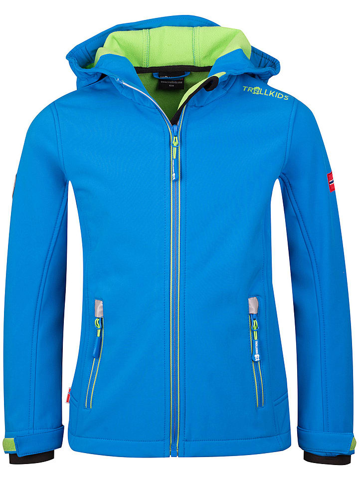 Trollkids Куртка из софтшелла «Троллфьорд» сине-светло-зеленого цвета
Trollkids Куртка из софтшелла «Троллфьорд» сине-светло-зеленого цвета