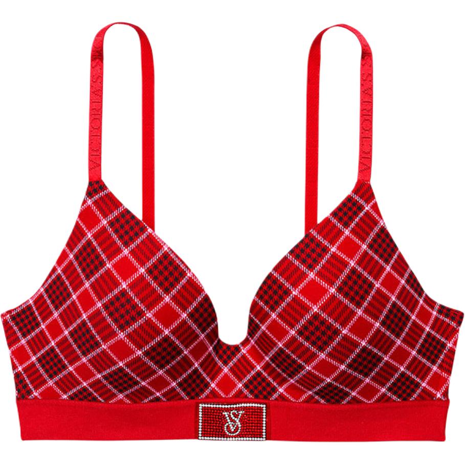 Victoria's Secret Женский бюстгальтер Red Plaid
Victoria's Secret Женский бюстгальтер Red Plaid