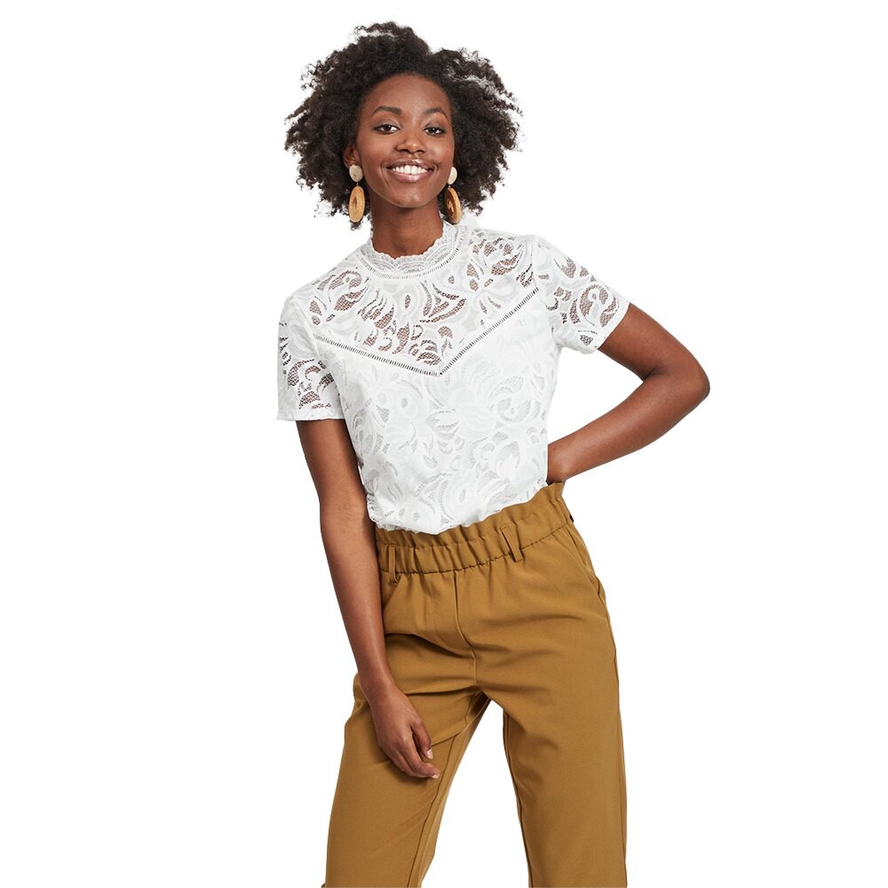 Футболка Vila Stasia Lace, белый
Футболка Vila Stasia Lace, белый