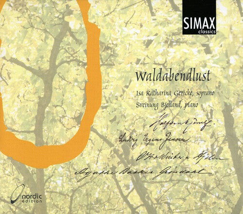 CD диск Grondahl / Irgens-Jensen / Bjelland / Gericke: Waldabendlust
CD диск Grondahl / Irgens-Jensen / Bjelland / Gericke: Waldabendlust