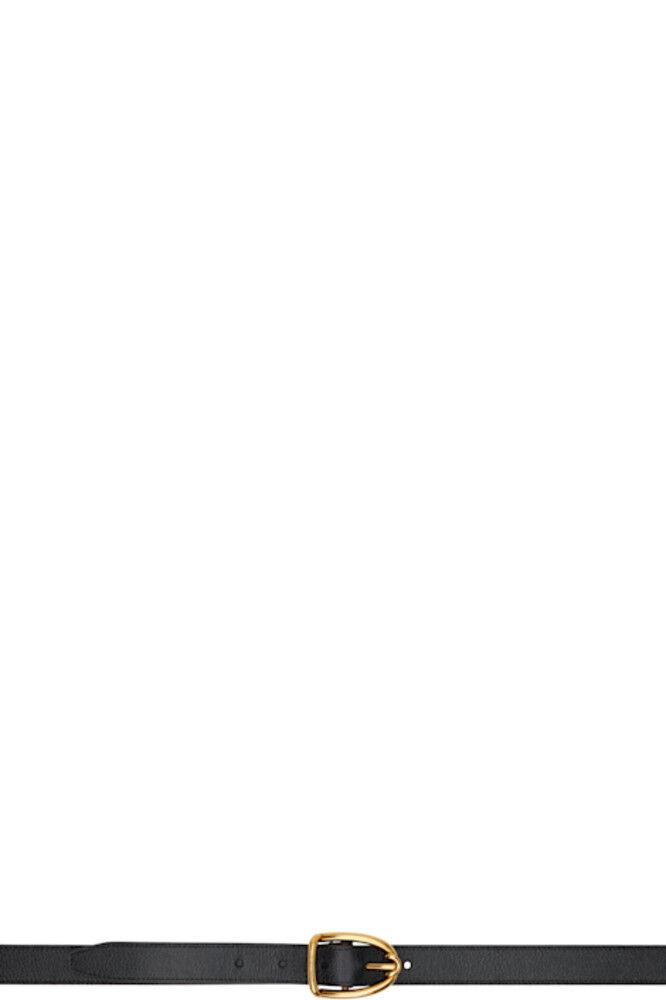 Черный ремень с угловой пряжкой TOM FORD
Черный ремень с угловой пряжкой TOM FORD