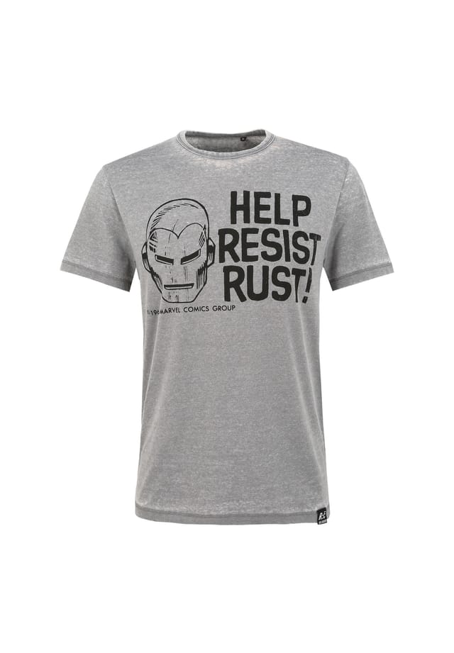 Футболка Marvel поможет противостоять ржавчине с крутым принтом Marvel Re:Covered, серый
Футболка Marvel поможет противостоять ржавчине с крутым принтом Marvel Re:Covered, серый