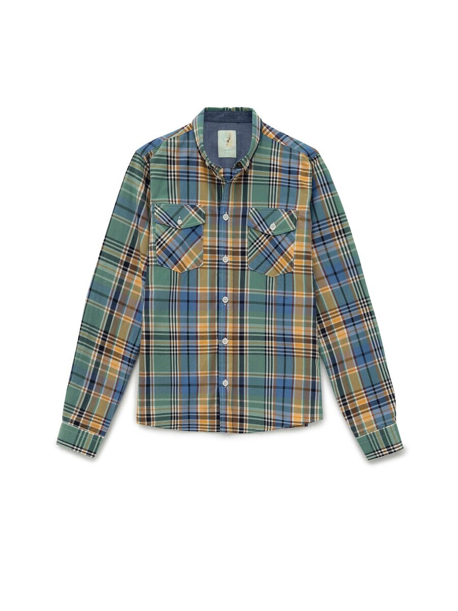 Рубашка By Diess Collection Regular fit Button Up, зеленый
Рубашка By Diess Collection Regular fit Button Up, зеленый