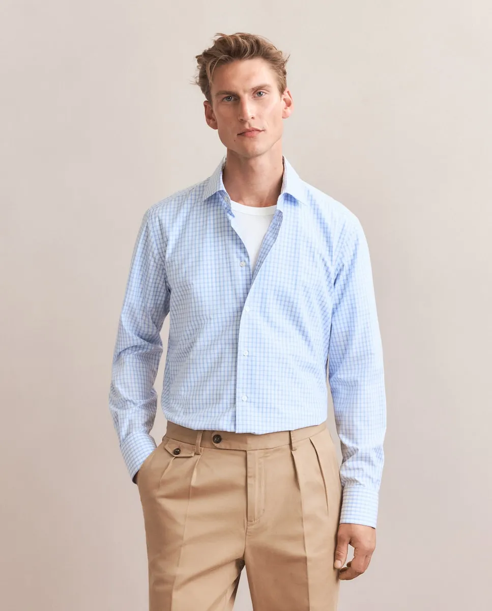 Мужская рубашка с длинным рукавом, не требует глажки Emidio Tucci, синий
Мужская рубашка с длинным рукавом, не требует глажки Emidio Tucci, синий