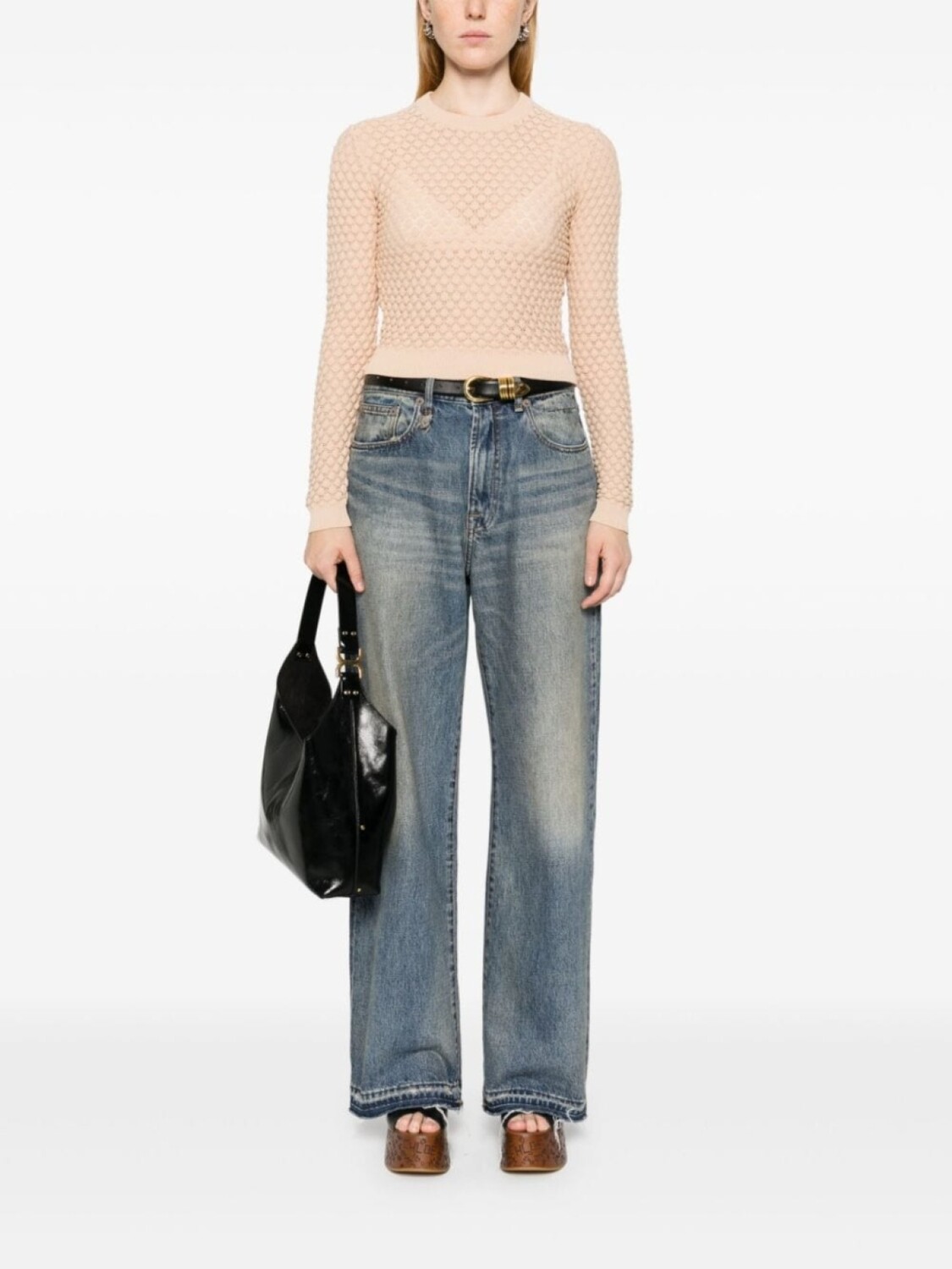 Chloé укороченный джемпер, нейтральный цвет
Chloé укороченный джемпер, нейтральный цвет