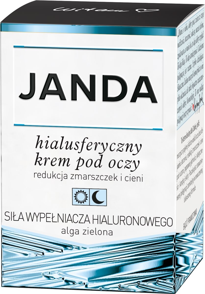 JANDA Power of Hyaluronic Filler Гиалусферический крем для глаз для дня и ночи 15 мл
JANDA Power of Hyaluronic Filler Гиалусферический крем для глаз для дня и ночи 15 мл