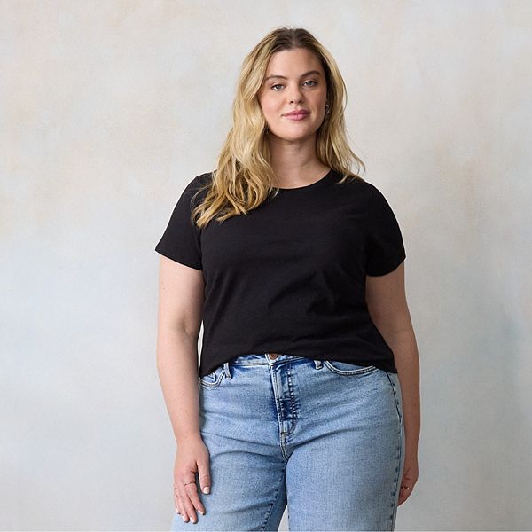 Футболка с коротким рукавом Plus size Lc Lauren Conrad, Black Ore, Черный, Футболка с коротким рукавом Plus size Lc Lauren Conrad, Black Ore
Футболка с коротким рукавом Plus size Lc Lauren Conrad, Black Ore, Черный, Футболка с коротким рукавом Plus size Lc Lauren Conrad, Black Ore