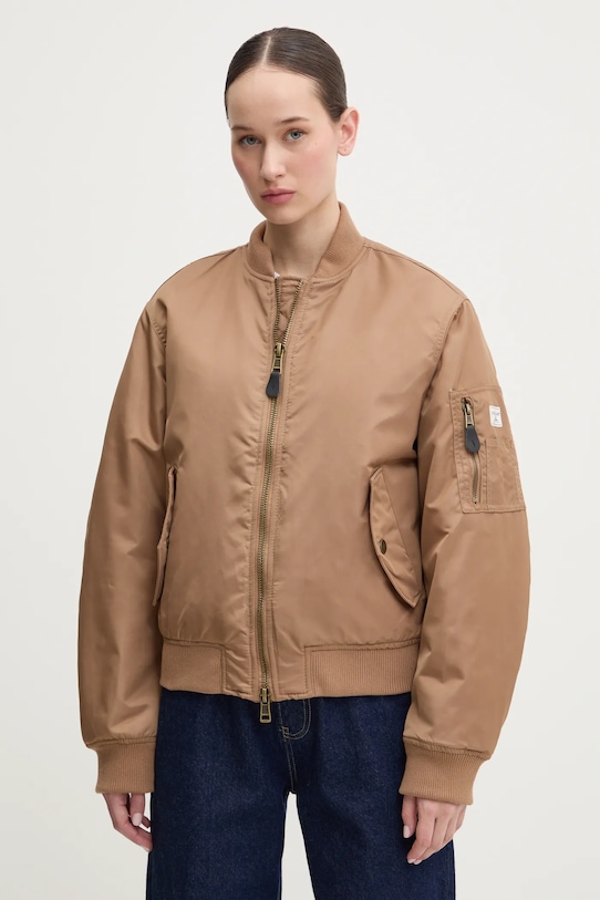 Куртка-бомбер Guess Jeans, коричневый
Куртка-бомбер Guess Jeans, коричневый