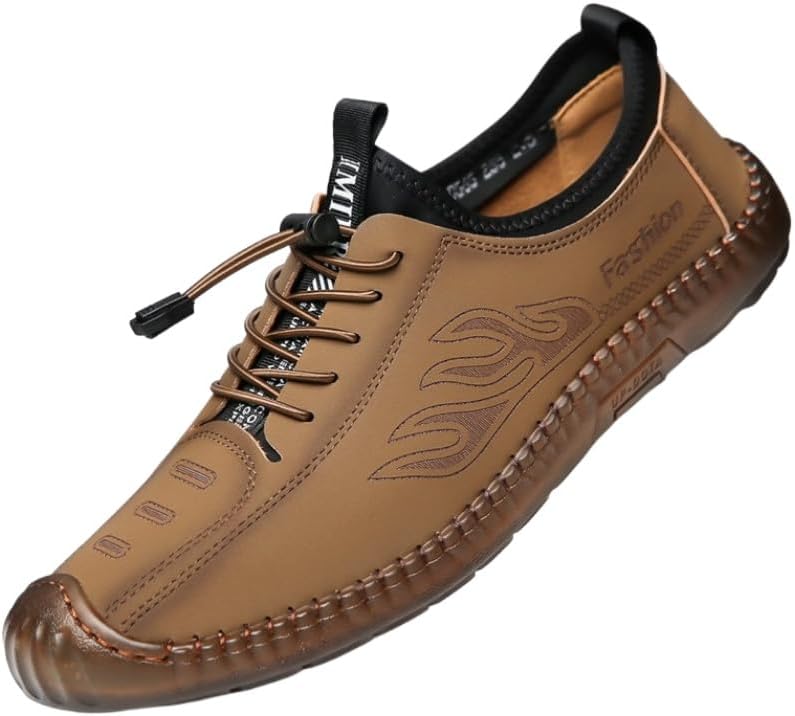 Мужские повседневные туфли на плоской подошве - комфортные для ежедневного ношения, работы, прогулок и путешествий Fusecottc, хаки
Мужские повседневные туфли на плоской подошве - комфортные для ежедневного ношения, работы, прогулок и путешествий Fusecottc, хаки