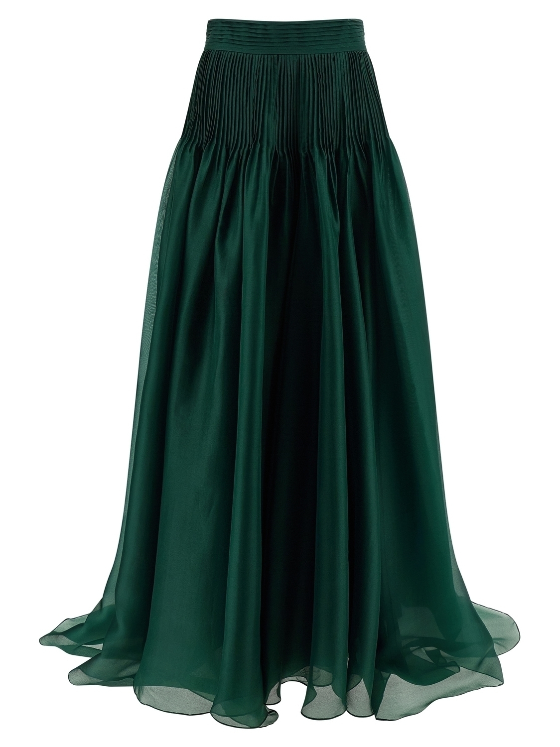 Юбка из органзы с защипами Carolina Herrera, зеленый
Юбка из органзы с защипами Carolina Herrera, зеленый