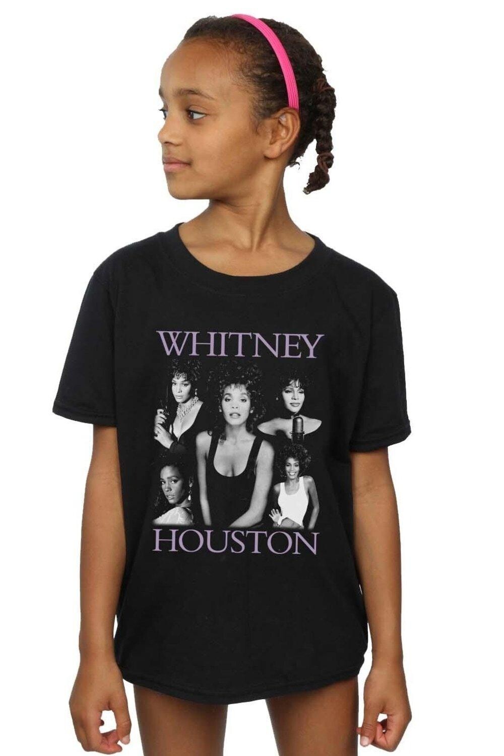 Хлопковая футболка Multiple Pose Whitney Houston, черный
Хлопковая футболка Multiple Pose Whitney Houston, черный