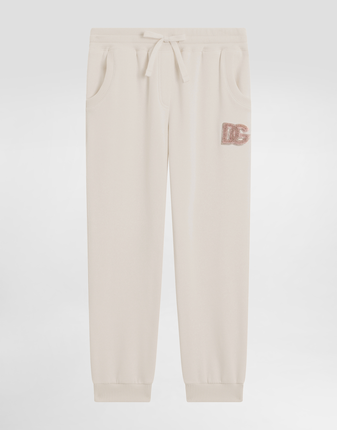 Утепленные брюки оверсайз с нашивкой из пайеток DG Dolce&Gabbana, розовый
Утепленные брюки оверсайз с нашивкой из пайеток DG Dolce&Gabbana, розовый