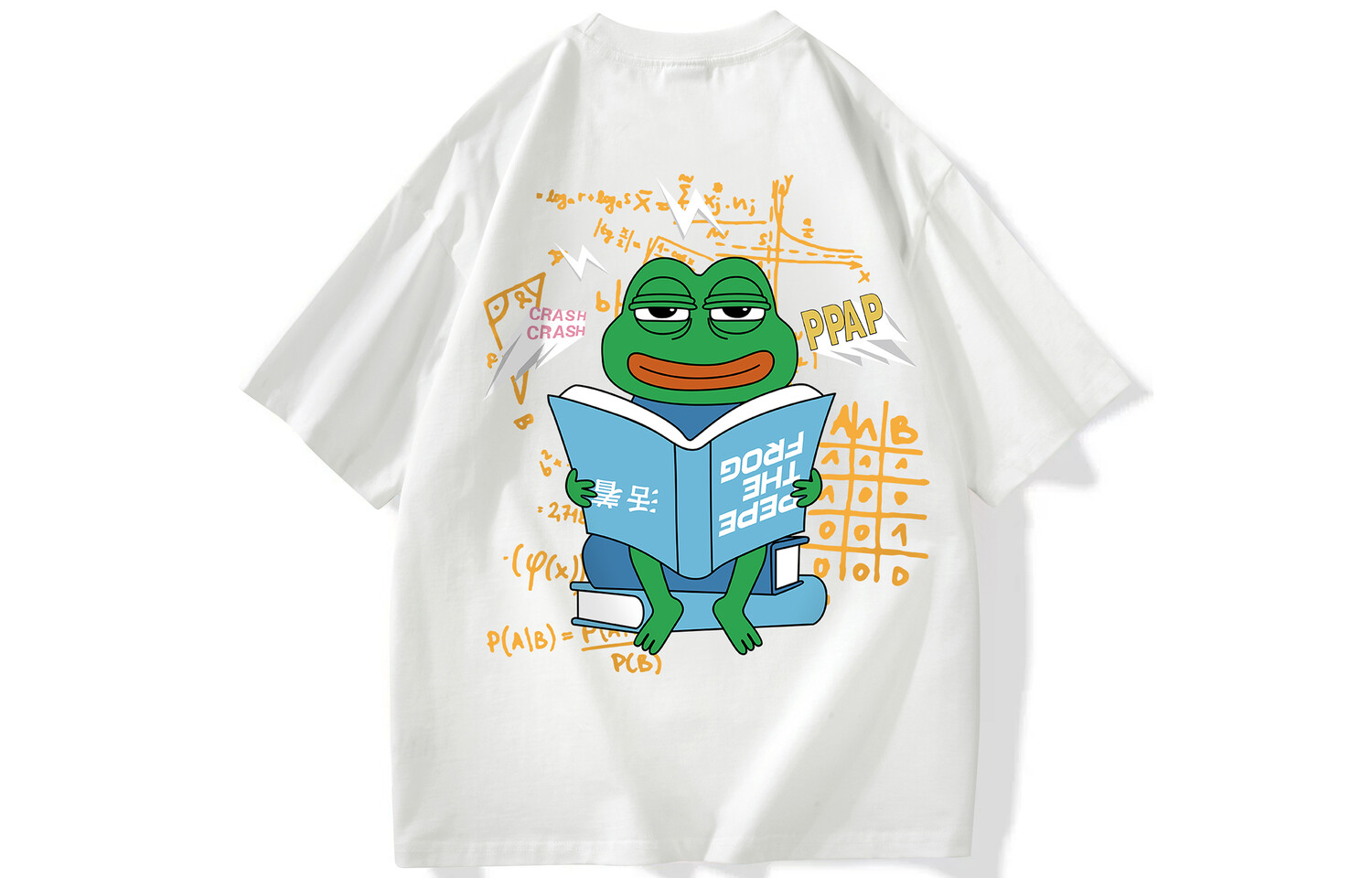 Футболка унисекс Pepe The Frog, коричневый 
Футболка унисекс Pepe The Frog, коричневый